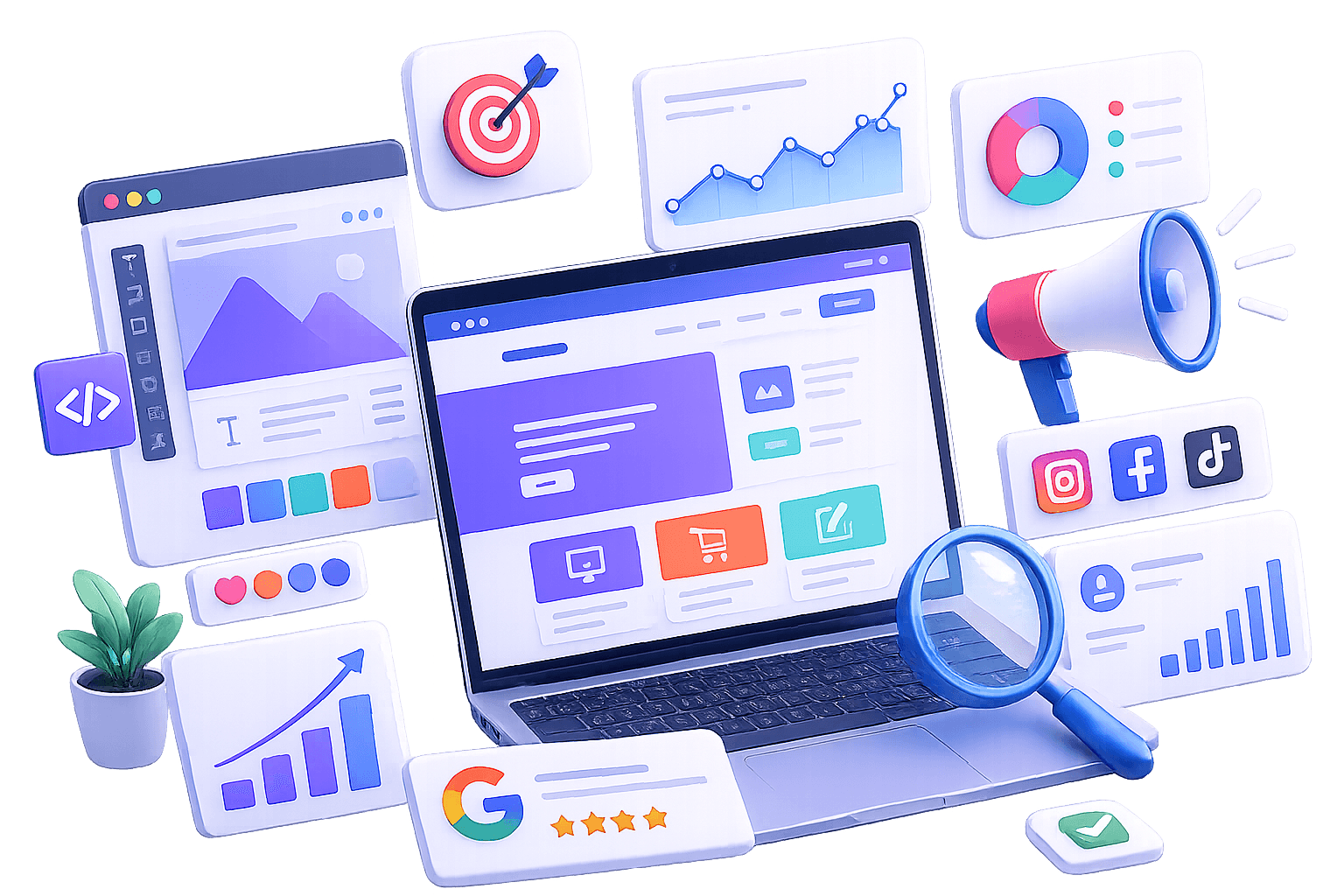 servicii marketing digital si web design