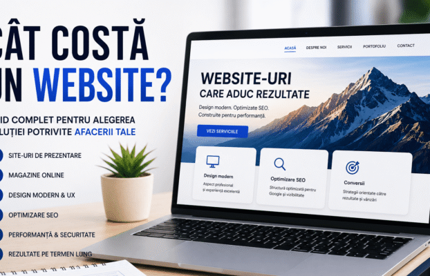 Cât costă un website? Ghidul complet despre prețuri, costuri reale și alegerea partenerului potrivit